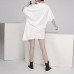 2020 Women Summer Shirt New Loose Five Points Sleeve Mid Length Half Sleeve Blouse Womens Tops And Blouses