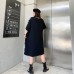 Fashion Korean Solid Color Party Dress For Kids Fashionable Large Size 2020 Women Short Sleeve Dresses For Girls