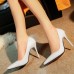 Free Shipping Women Pumps 2018 Spring And Autumn New Nude Color Pointed Womens Shoes Are Sexy And High Heels Fine With