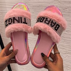 Summer Womens Slippers Zapatos De Mujer Fashion Crystal Beach Slipper Flat Shoes Women Slides Plus Size Flip Flops Open Toe
