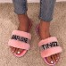 Summer Womens Slippers Zapatos De Mujer Fashion Crystal Beach Slipper Flat Shoes Women Slides Plus Size Flip Flops Open Toe